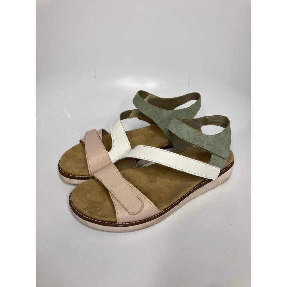 Remonte Strappy Sandals Womens 42 Multicolor Good Comfort Adjustable Leather